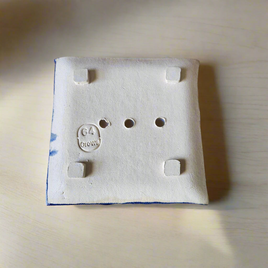 Soap Dish Blue, Square