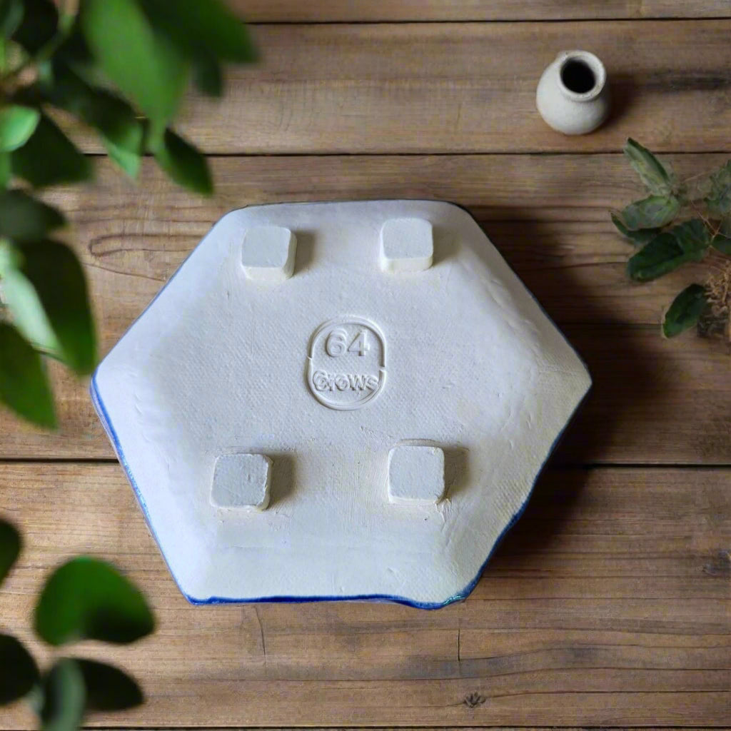Trinket Dish Blue