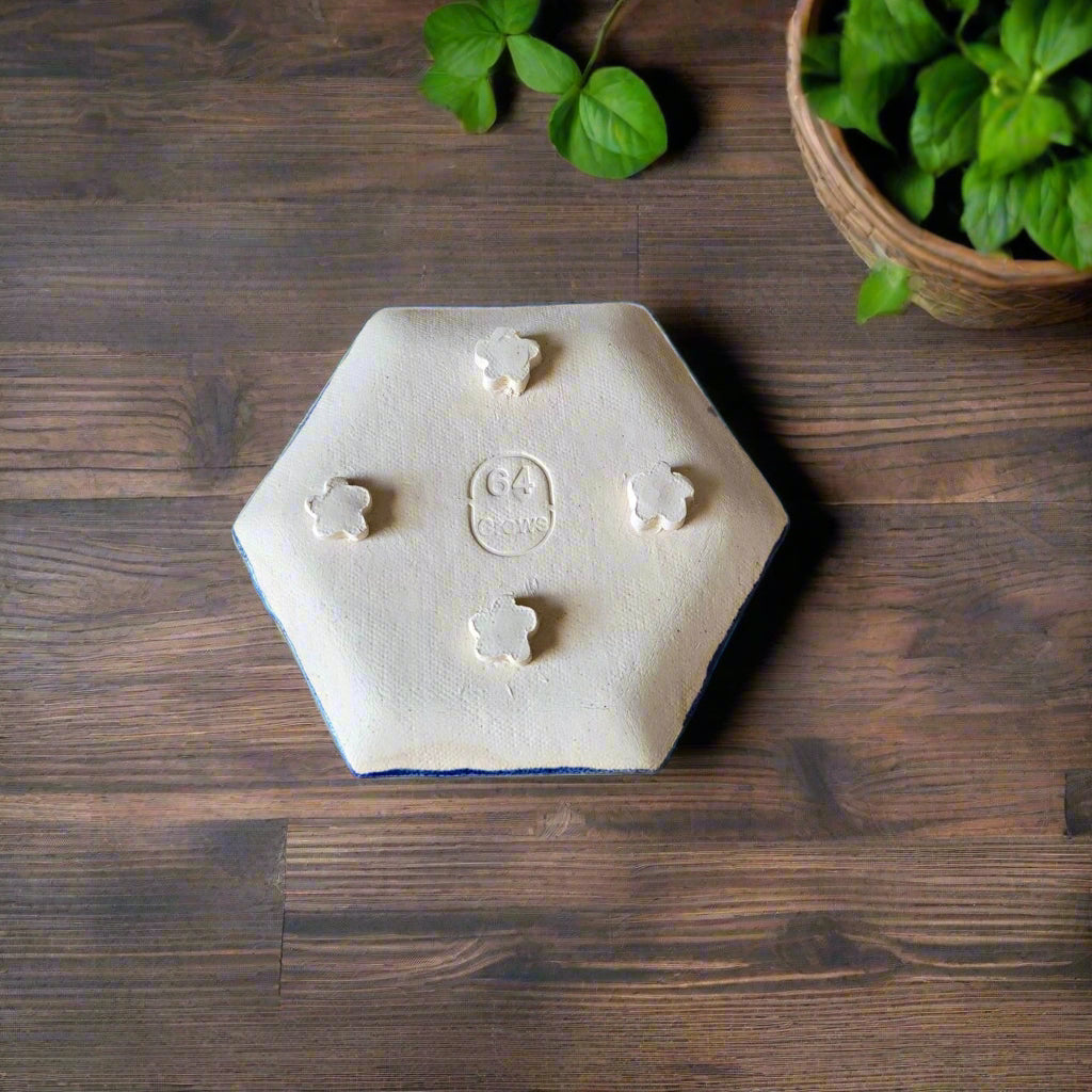 Trinket Dish Blue