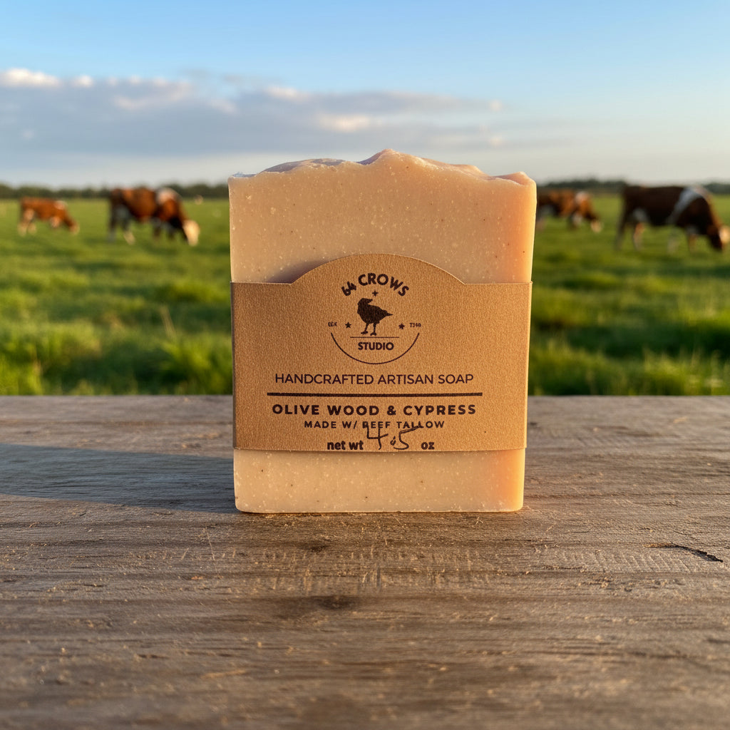 Olive Wood & Cypress, Tallow