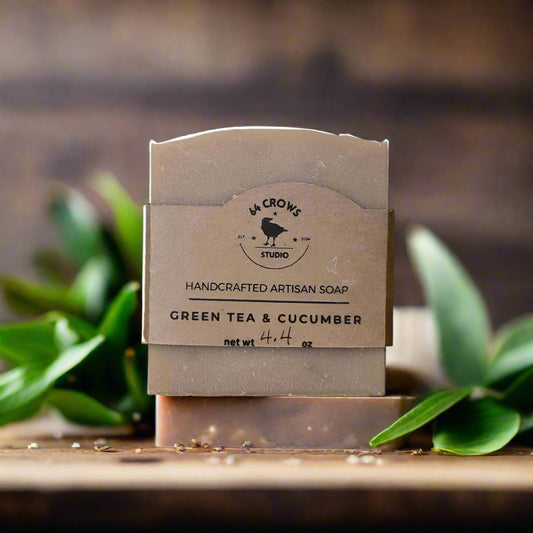 Green Tea & Cucumber Soap